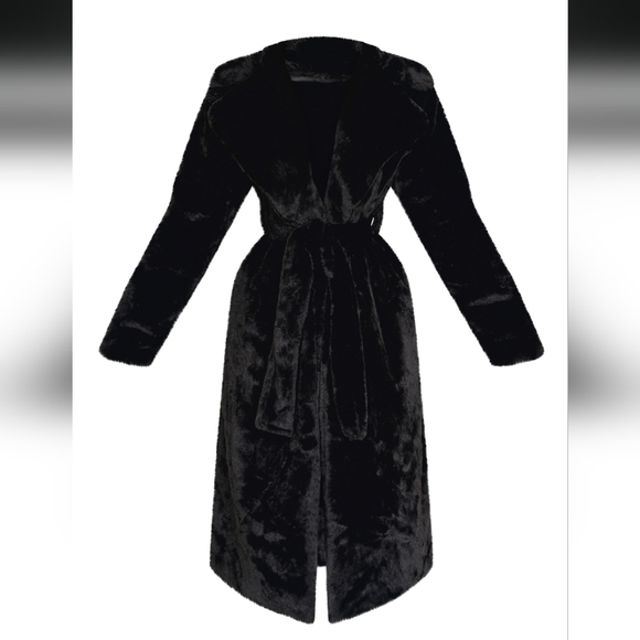 Faux Fur Coat - Picture 2 of 3